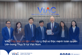 VIAC tiếp đón và làm việc cùng Đại sứ Đặc mệnh toàn quyền Liên bang Thụy Sĩ tại Việt Nam