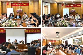Các Trọng tài viên VIAC tham gia giảng dạy chuyên đề Kỹ năng tham gia GQTC bằng hoà giải, trọng tài tại Học viện Tư pháp