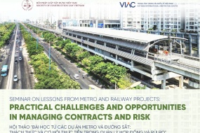 HICAC 2026 - Sự kiện bên lề | Hội thảo “Bài học từ các dự án Metro và Đường sắt: Thách thức và Cơ hội thực tiễn trong Quản lý Hợp đồng và Rủi ro”