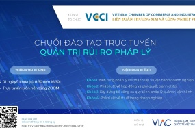 [Sự kiện hỗ trợ] Chuỗi đào tạo trực tuyến Quản trị rủi ro pháp lý 