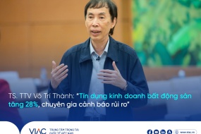 TS. TTV Võ Trí Thành: “Tín dụng kinh doanh bất động sản tăng 28%, chuyên gia cảnh báo rủi ro”
