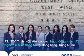 TS. Trịnh Hải Yến, Trọng tài viên Trung tâm Trọng tài Quốc tế Việt Nam (VIAC) có các hoạt động trao đổi nghiên cứu về trọng tài tại Hồng Kông, Trung Quốc