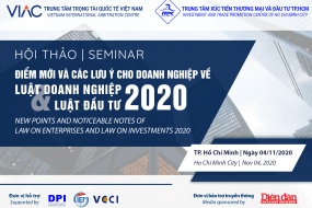 Hội thảo Điểm mới và các lưu ý cho doanh nghiệp về Luật Doanh nghiệp 2020, Luật Đầu tư 2020