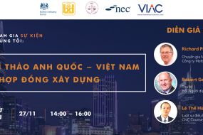 Hội thảo Anh Quốc - Việt Nam về hợp đồng xây dựng