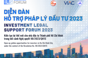 Diễn đàn Hỗ trợ Pháp lý Đầu tư cho nhà đầu tư tại Thành phố Hồ Chí Minh năm 2023