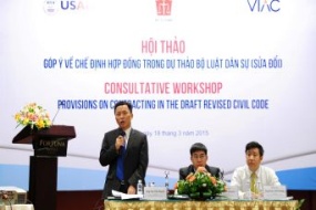 Hội thảo Chế định hợp đồng trong Dự thảo Bộ luật Dân sự (sửa đổi)