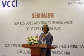 Đẩy mạnh quan hệ hợp tác giữa Trung tâm Trọng tài Quốc tế Việt Nam và Trung tâm Trọng tài thuộc Tòa án Pháp lý và Trọng tài (CCJA) của OHADA.