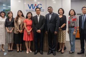 VIAC engaged in a working session with representatives of the Asian Development Bank (ADB)