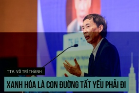 TS., Trọng tài viên Võ Trí Thành: Xanh hóa là con đường tất yếu phải đi