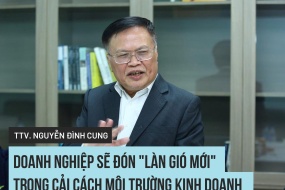 TS., Trọng tài viên Nguyễn Đình Cung: Doanh nghiệp sẽ đón "làn gió mới" trong cải cách môi trường kinh doanh