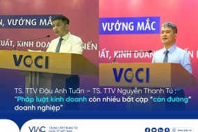 TS.TTV. Đậu Anh Tuấn - TS.TTV Nguyễn Thanh Tú: Pháp luật kinh doanh còn nhiều bất cập “cản đường” doanh nghiệp