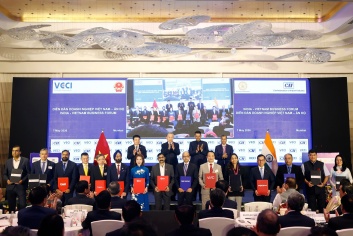 General Secretary and President Tô Lâm Witnesses the Exchange of Memorandum of Understanding between the Vietnam International Arbitration Centre (VIAC) and the India International Arbitration Centre (IIAC) 