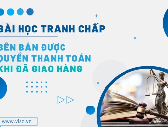 #092 | Bên bán được quyền thanh toán khi đã giao hàng