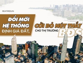 Đổi mới hệ thống định giá đất, cởi bỏ nút thắt cho thị trường Bất động sản