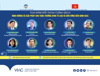 Trọng tài viên VIAC tham gia Tọa đàm đối thoại chính sách “Định hướng và Giải pháp cho Tăng trưởng kinh tế cao và bền vững đến năm 2045” của Đại học Kinh tế Quốc dân (NEU)