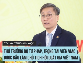 Thứ trưởng Bộ Tư pháp, Trọng tài viên Nguyễn Khánh Ngọc được bầu làm Chủ tịch Hội Luật gia Việt Nam, Khoá XIV, nhiệm kỳ 2024 – 2029