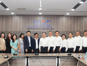 VIAC tiếp đón và làm việc với Đoàn Đại biểu Sở Tư pháp tỉnh Thiểm Tây, Trung Quốc