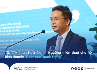 TS. TTV Phan Hoài Nam: "Ngưỡng miễn thuế cho hộ kinh doanh: Điểm neo quan trọng"