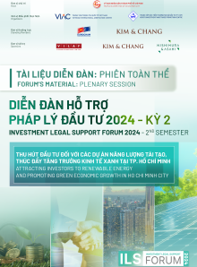 [ILSF 2024] Investment Legal Support Forum 2024 - 2nd Semester