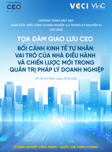 CEO 2025 | Talkshow "Private sector landscape: The role of business leaders and new strategies in corporate legal management"