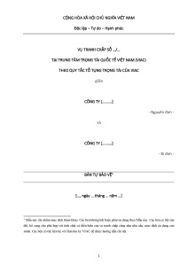 Mẫu Bản tự bảo vệ