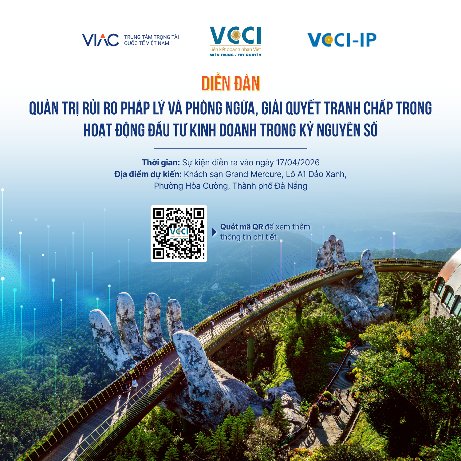 Diễn đàn “Quản trị rủi ro pháp lý và phòng ngừa, giải quyết tranh chấp trong hoạt động đầu tư kinh doanh trong kỷ nguyên số”.
