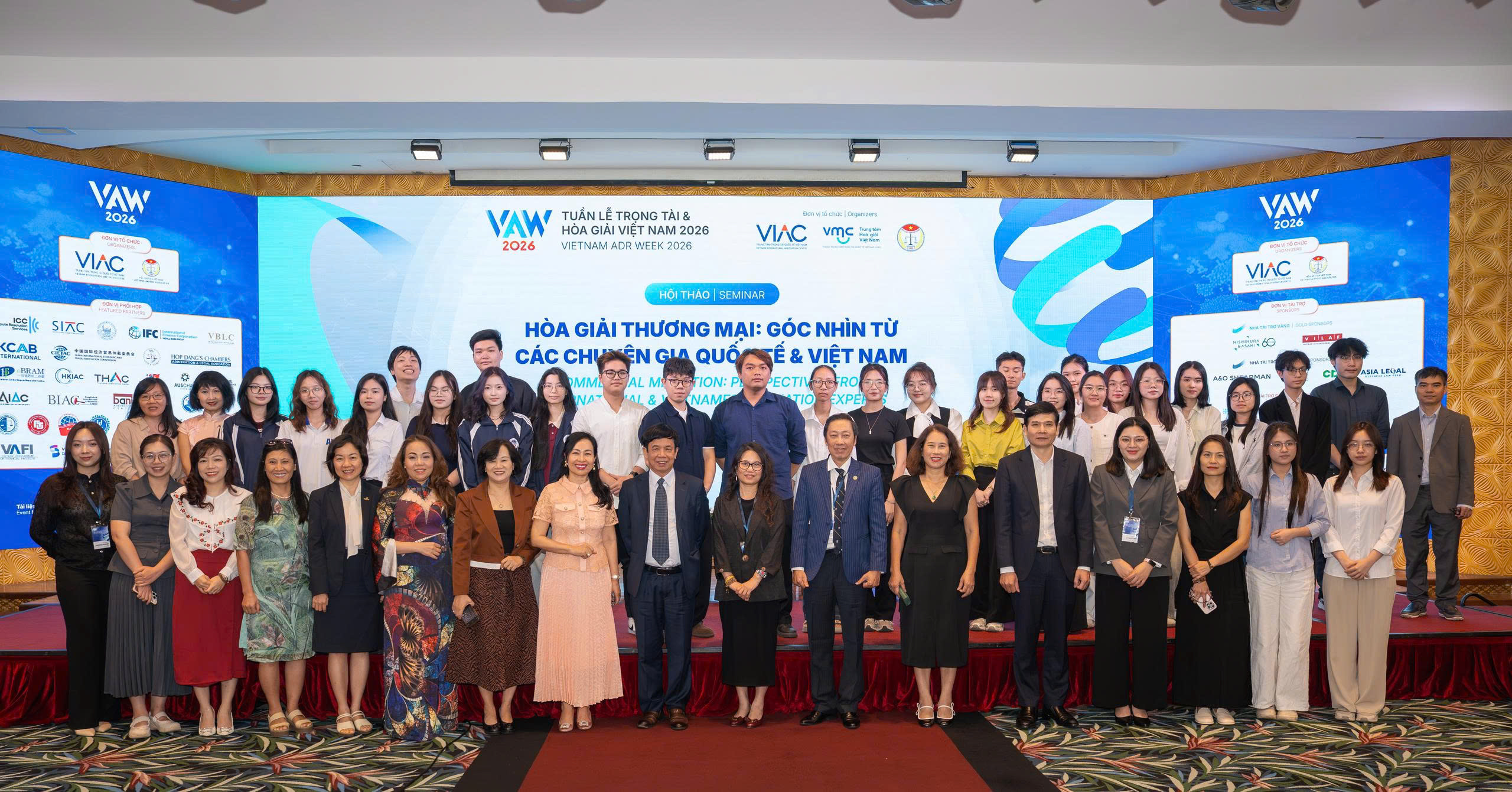 [RECAP VAW 2026] Hội thảo "Hòa giải Thương mại: Góc nhìn từ các chuyên gia quốc tế và Việt Nam"