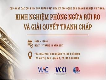 [Tp.HCM] Hội thảo Cập nhật các qui định của pháp luật Hoa Kỳ tác động đến doanh nghiệp Việt Nam
