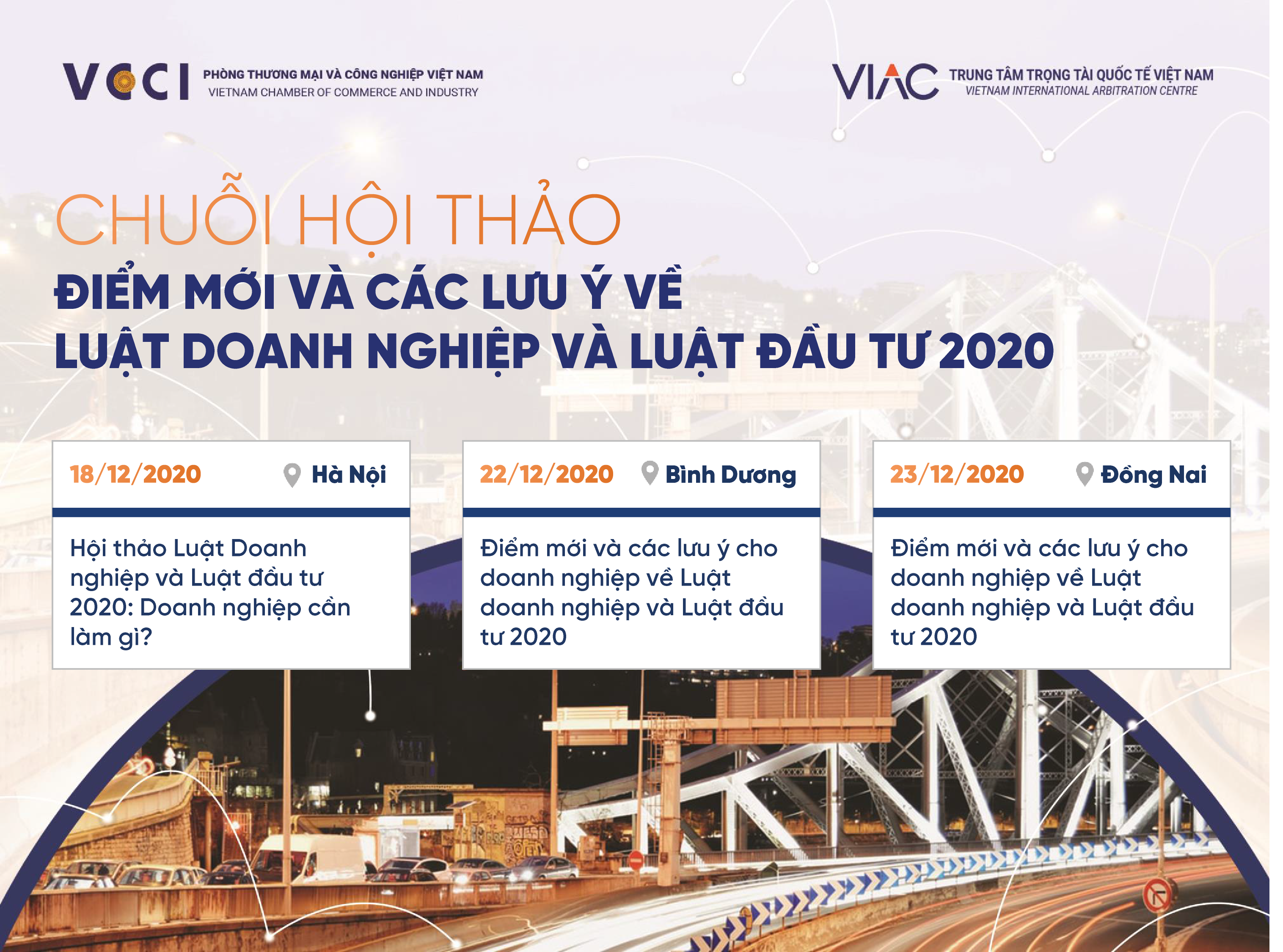 Chuỗi hội thảo "Những điểm mới và các lưu ý cho doanh nghiệp về Luật Doanh nghiệp 2020, Luật Đầu tư 2020"