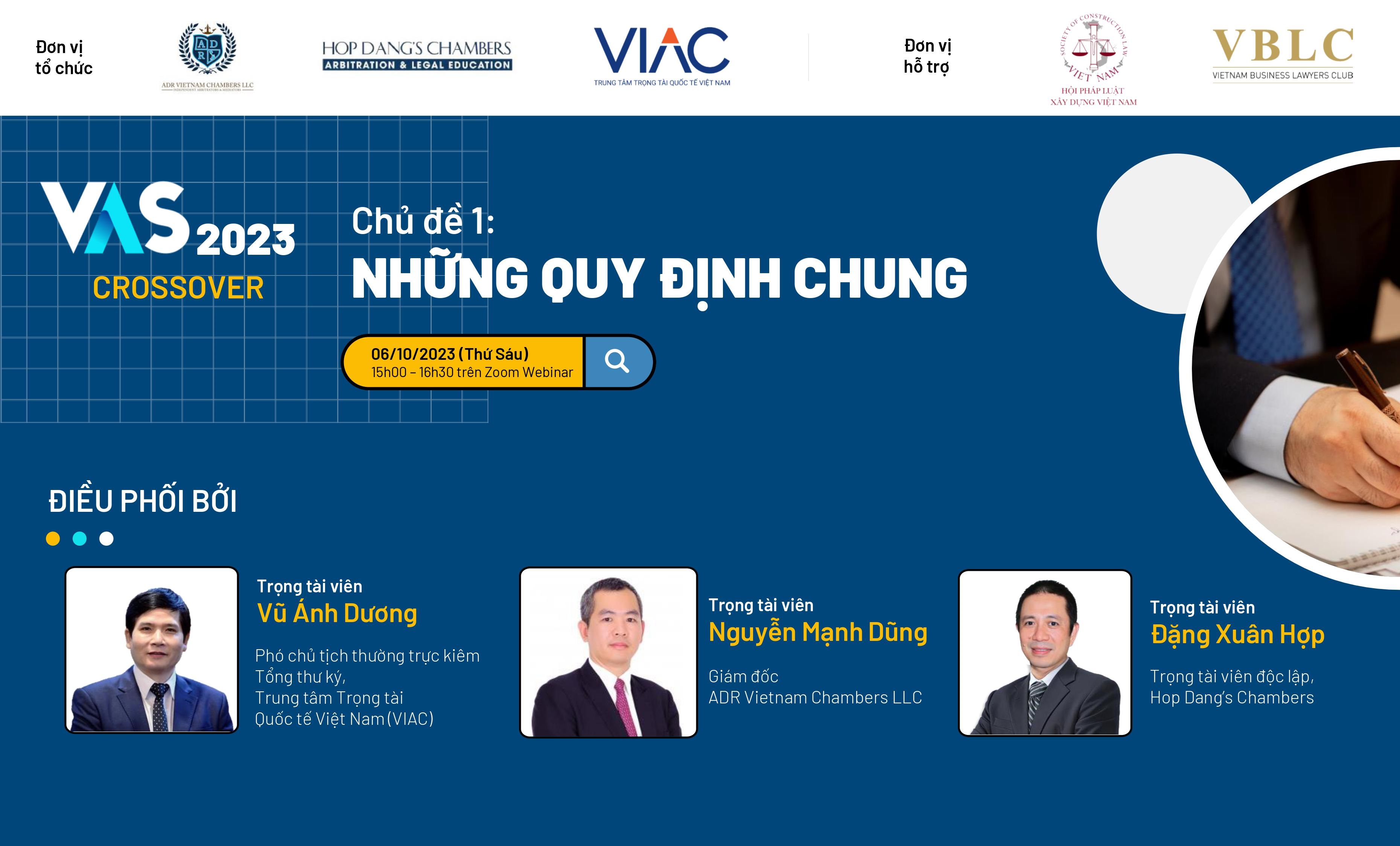 [VAS 2023 CROSSOVER] Chủ đề 01: Những quy định chung