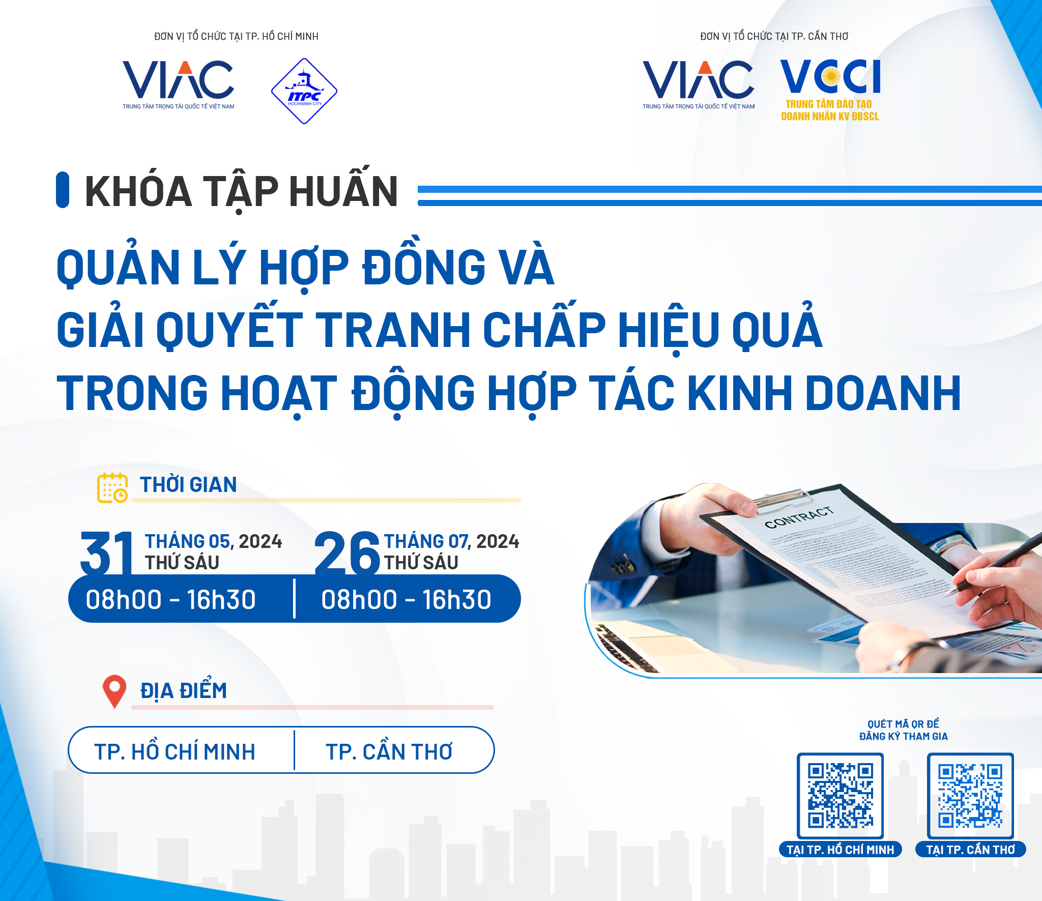 Tập huấn: Quản lý hợp đồng và giải quyết tranh chấp hiệu quả trong hoạt động hợp tác kinh doanh