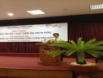 Hội thảo góp ý dự án bộ luật dân sự (Sửa đổi)