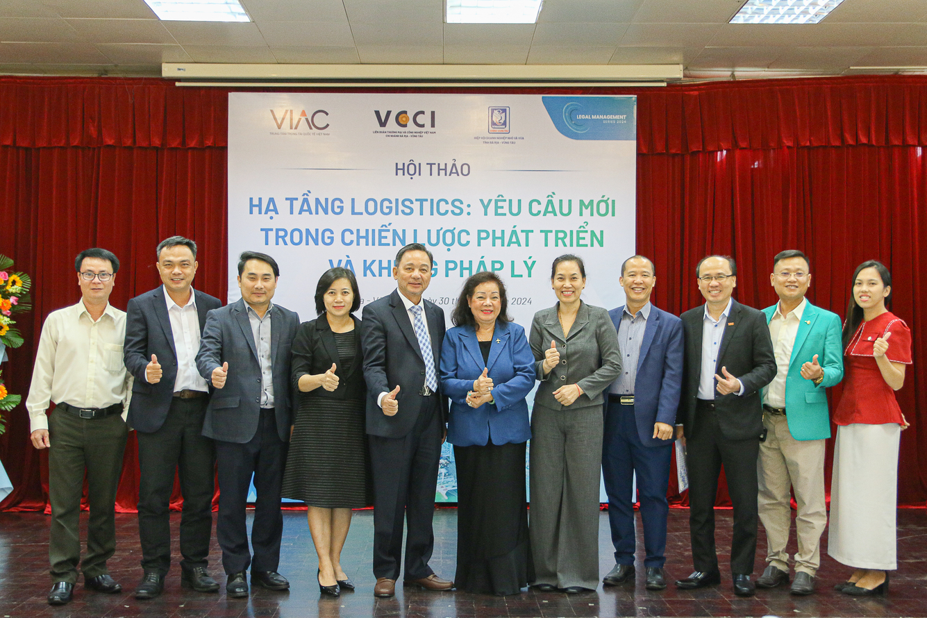 [LMS2024][Ba Ria - Vung Tau] Foreign trade sector: Seminar "Logistics infrastructure: New requirements in developing strategy and legal framework"