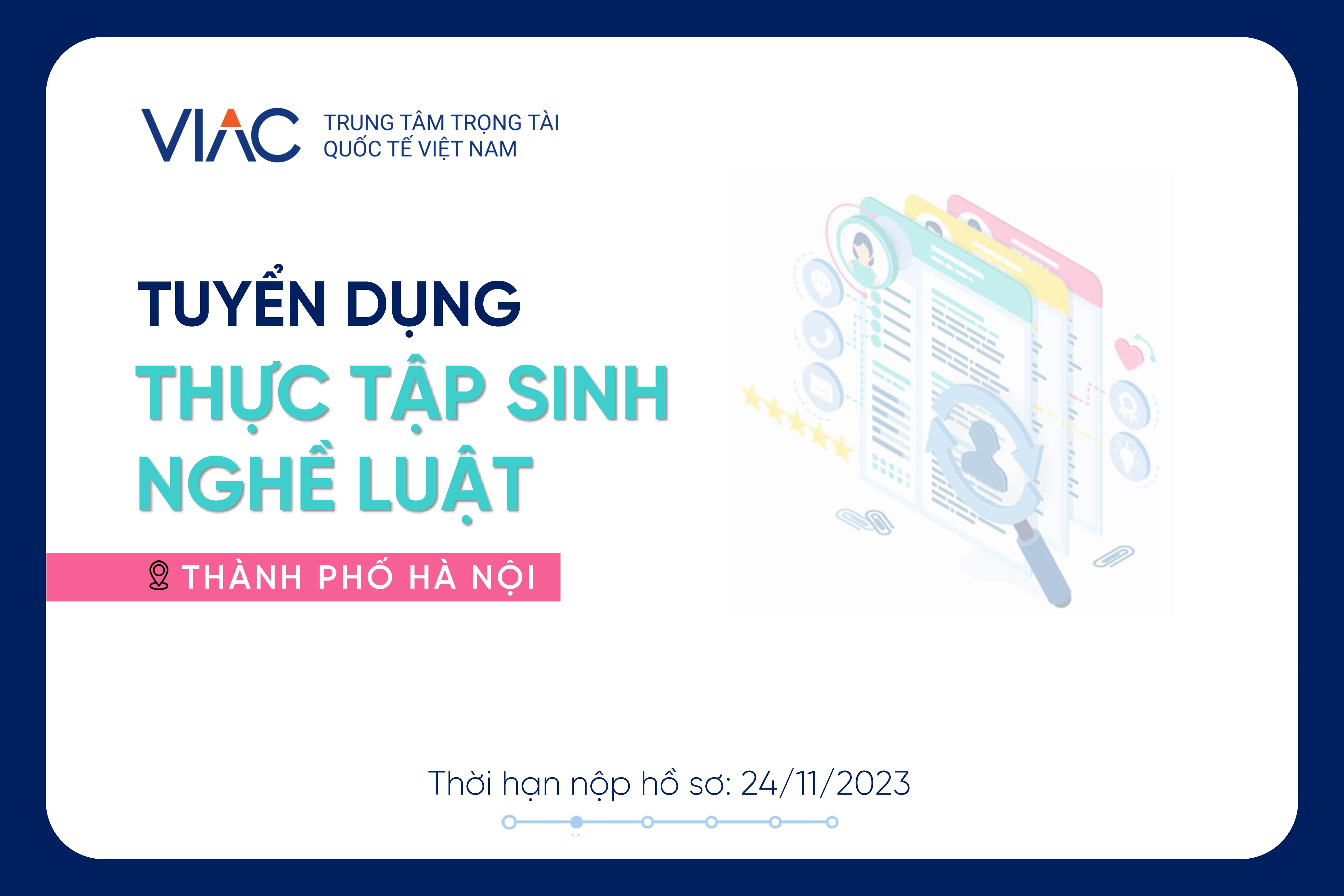[Tháng 11/2023] – Tuyển 03 Thực tập sinh nghề Luật: Nghiên cứu và hỗ trợ hoạt động tố tụng làm việc tại văn phòng Hà Nội