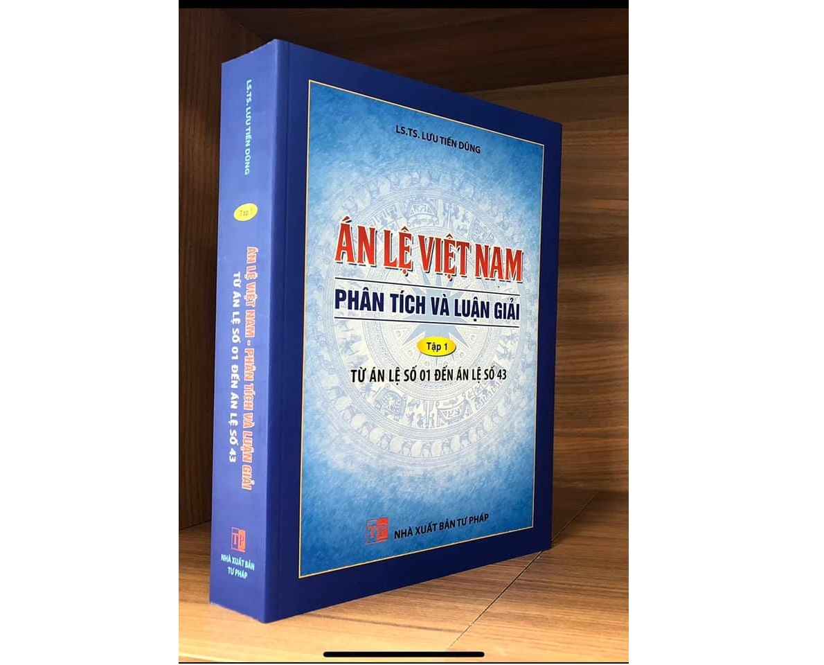 Ấn phẩm "Án lệ Việt Nam - Phân tích và luận giải - Tập 1"